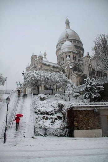 Montmartre en hiver